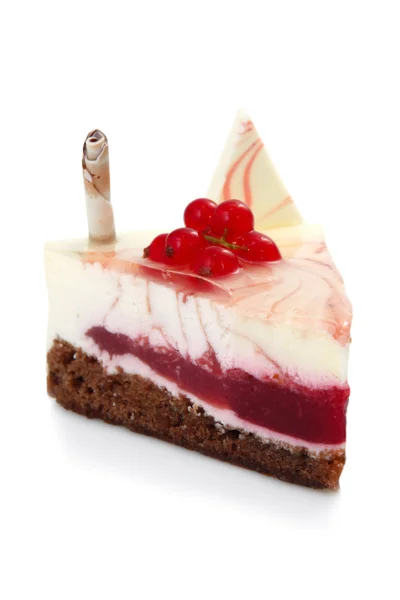 Currant cheesecake — Stock Photo, Image