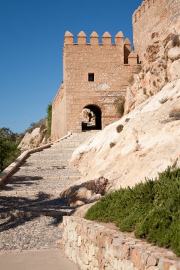 Almeria Alcazaba clipart