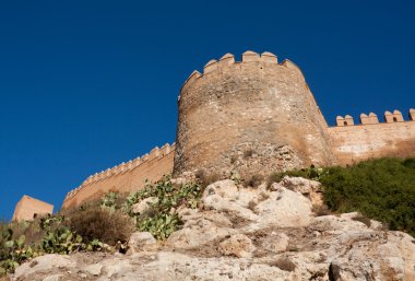 Alcazaba of Almeria clipart
