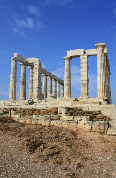 Tempel van poseidon, Griekenland — Stockfoto