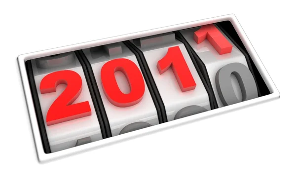 Ano novo abstrato 2011 — Fotografia de Stock