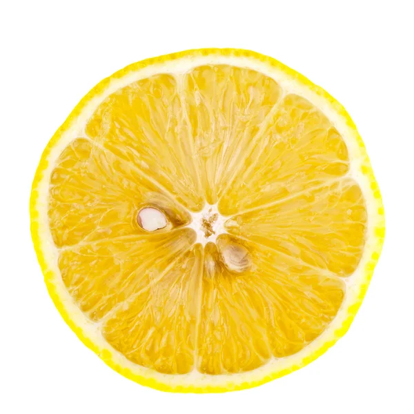 Лимон - изолированный — стоковое фото