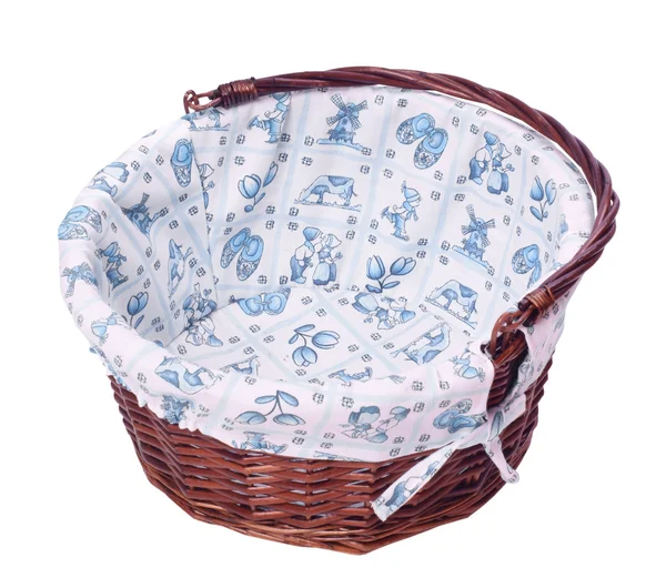 Basket, with dutch inside — Stock Photo, Image