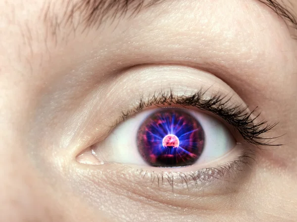 Elektroniczne oczy — Zdjęcie stockowe