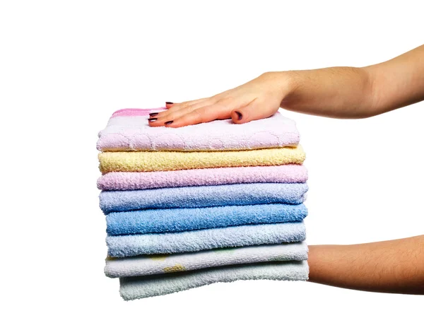 깨끗 한 수건 — 스톡 사진