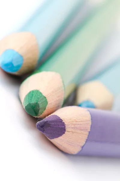 Closeup of crayons — Stock Photo, Image