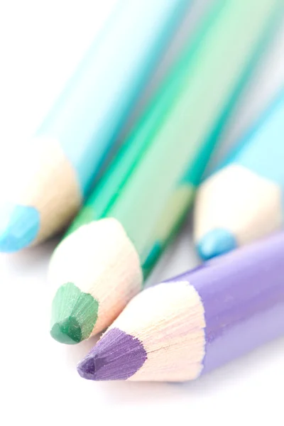 Four crayons — Stock Photo, Image