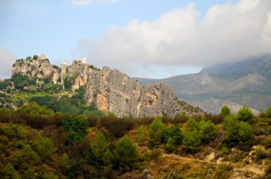 Castell de Guadalest clipart