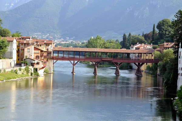 Ponte degli Alpini, Bassano del Grappa — Foto Stock