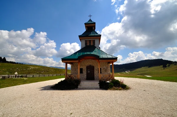 Chiesa di montagna — Foto Stock