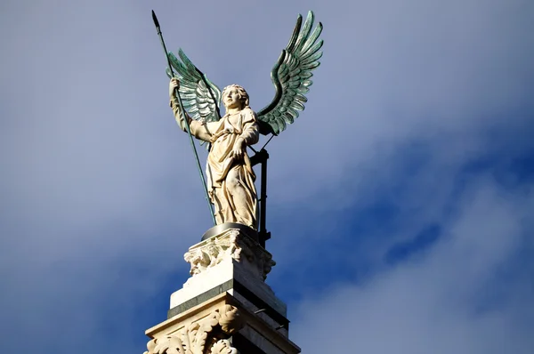 Rzeźba w katedrze w Sienie — Zdjęcie stockowe