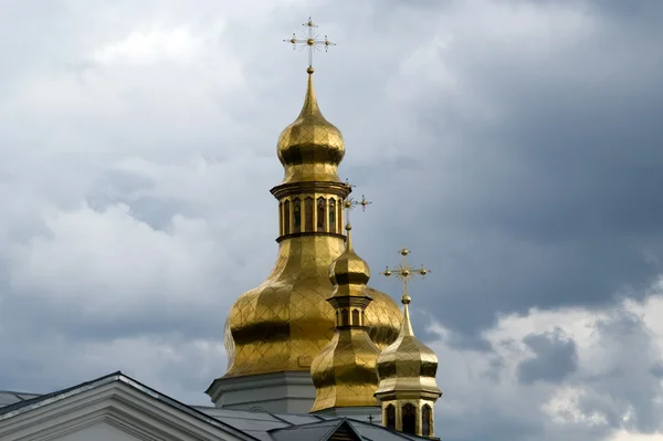 Chiesa ortodossa su territorio di Kiyv-Pechersk Lavra — Foto Stock