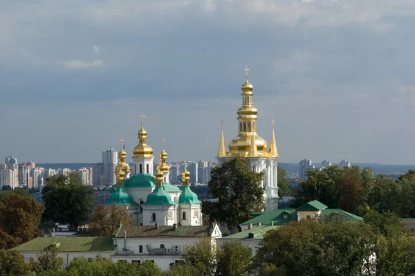 Churh ortodoxo em território de Kiyv-Pechersk Lavra — Fotografia de Stock
