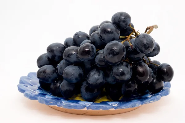 stock image Black grapes