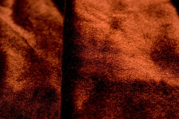 Tissu synthétique marron — Photo
