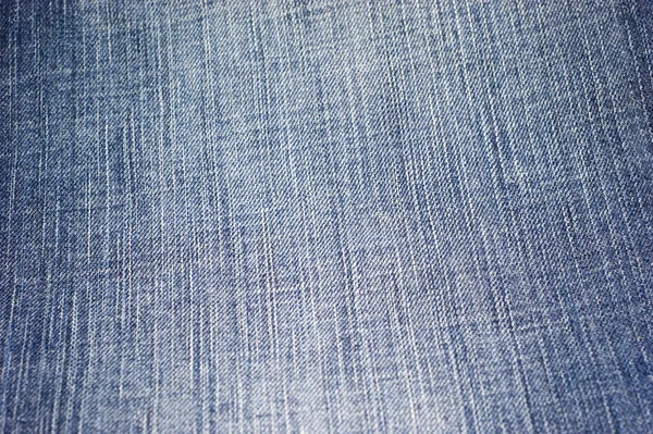 Tecido de jeans azul — Fotografia de Stock