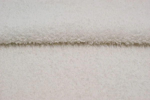 Bílá bavlněná tkanina — Stock fotografie
