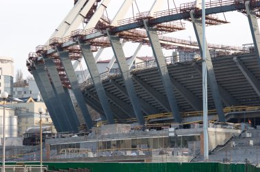 kiev olimpik stadyumda yeniden inşası