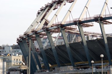 kiev olimpik stadyumda yeniden inşası