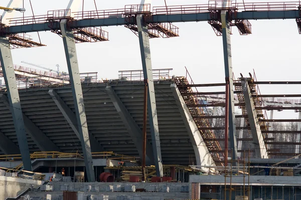 stock image Reconstruction of the Olimpic Stadium in Kiev