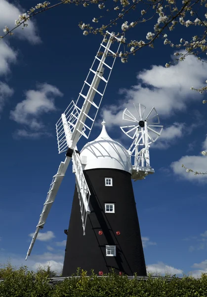 Molino de viento Stretham Imágenes de stock libres de derechos