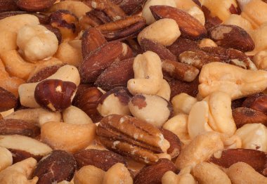 Mixed Nuts Closeup clipart