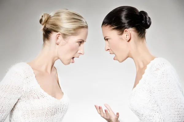 Women arguing — Stock Photo, Image