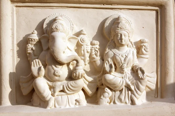 Индуистский бог и богиня — стоковое фото