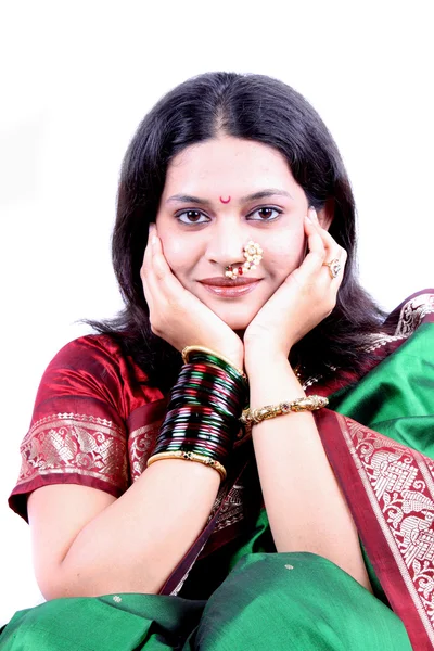 Mujer india bonita — Foto de Stock