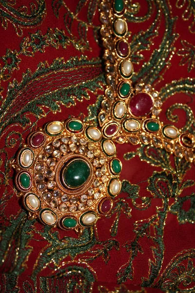 Αντίκες ινδική κοσμήματα — Φωτογραφία Αρχείου