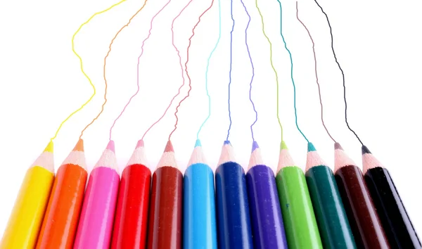 Random Colorful Lines — Stock Photo, Image