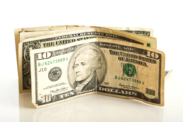 Small Amount American Money — Stock Photo, Image