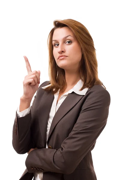 Business Women Serious Face — Stock Photo, Image