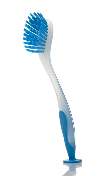 Cepillo de limpieza azul — Foto de Stock