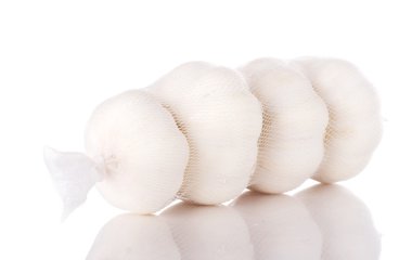 Fresh garlic packed clipart