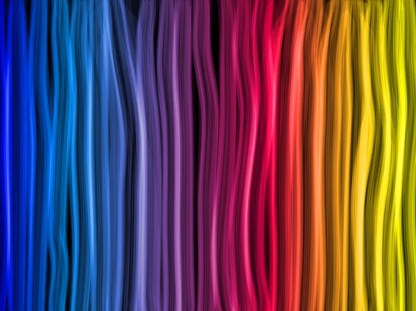 Аннотация Rainbow Lines — стоковый вектор