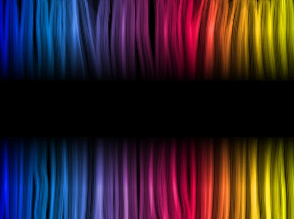 Abstract Rainbow Lines Background — Stock Vector