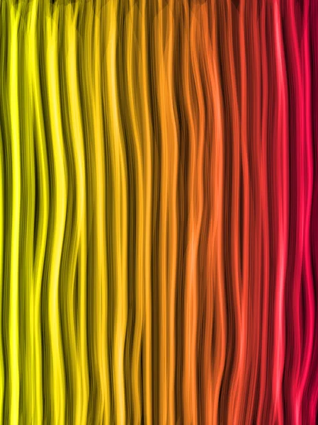 抽象的な赤と黄色の線背景 — ストックベクタ