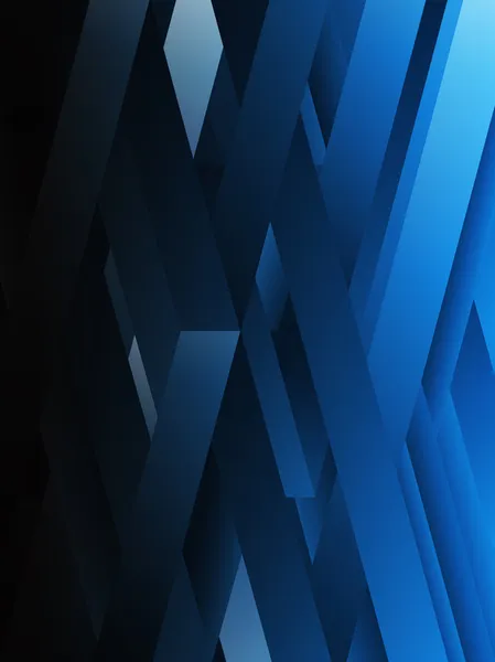 Blå abstrakta geometriska linjer bakgrund. — Stock vektor