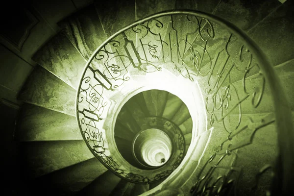 Schody spiralne — Zdjęcie stockowe