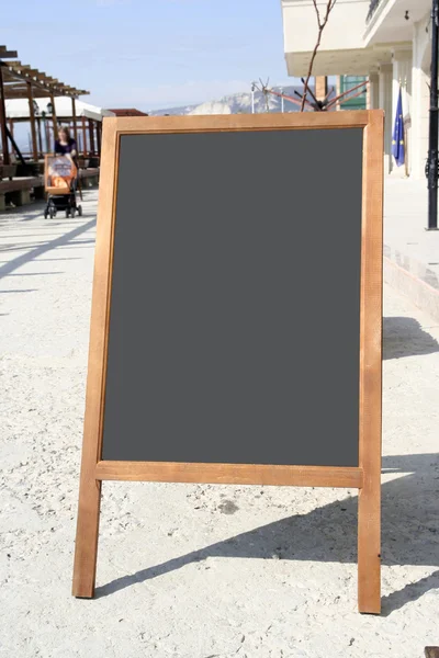 レストラン メニューの黒板 — ストック写真