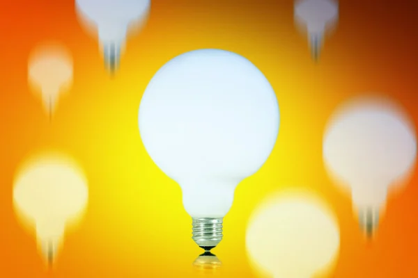 Falling bulbs — Stock Photo, Image