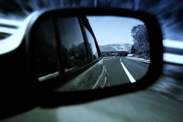 Espelho carro — Fotografia de Stock