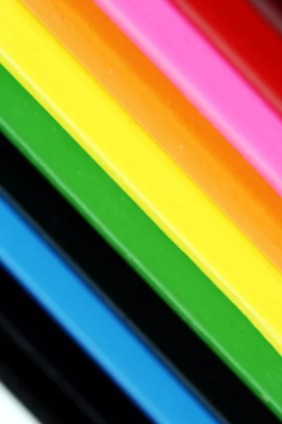 铅笔彩虹 — 图库照片