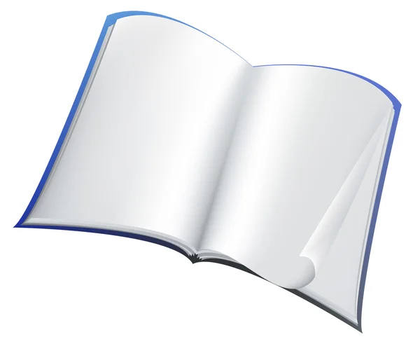 Blå boken — Stock vektor
