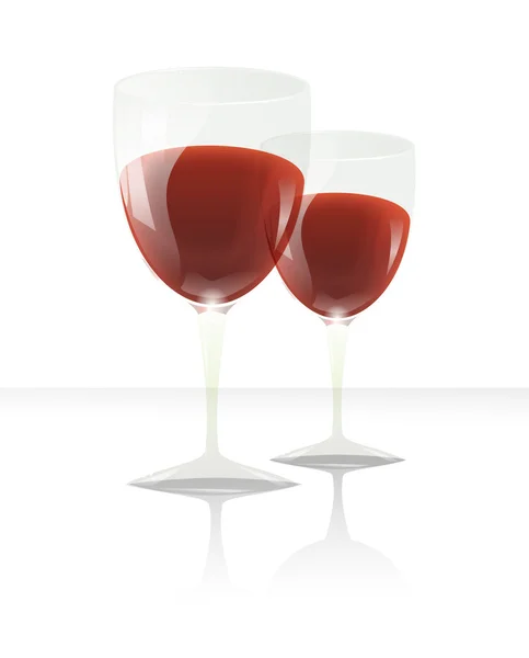 Красное вино — стоковый вектор