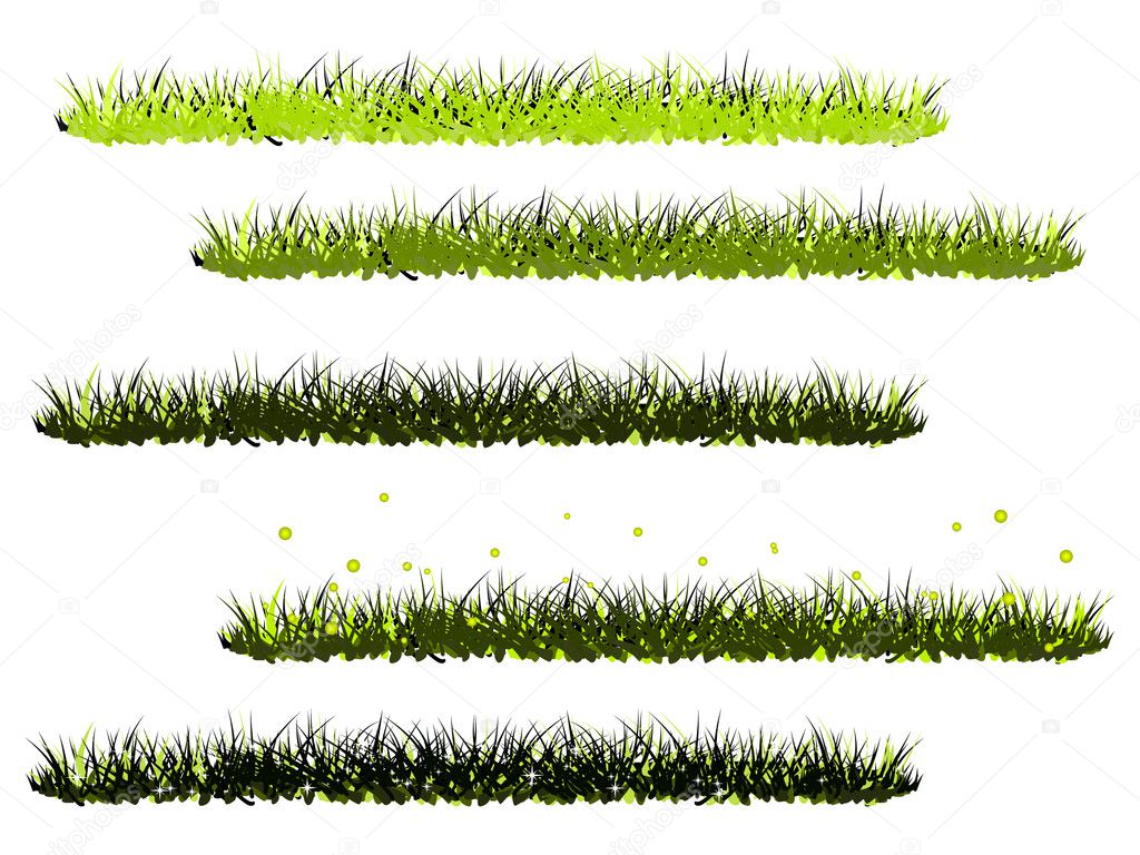 Green Grass — Stock Vector © Huhli13 #4787342