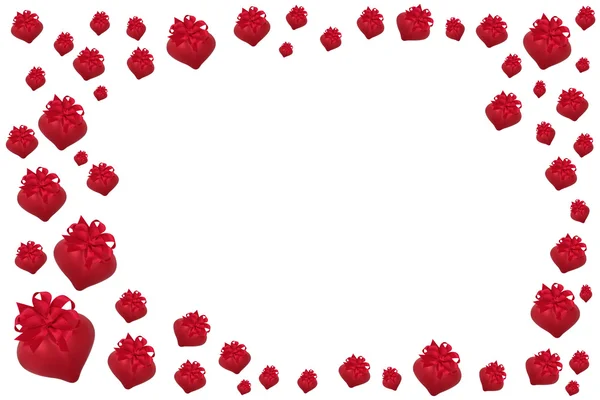 San Valentín corazón adornos —  Fotos de Stock