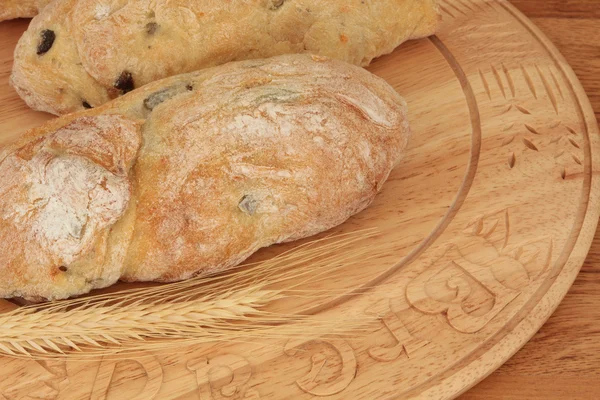 オリーブのパン — ストック写真