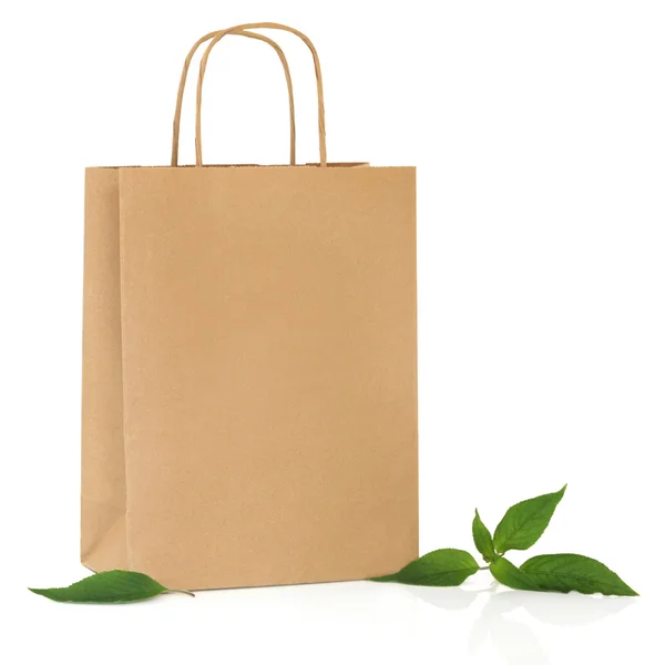 Recycled Carrier Bag — Stock Photo, Image